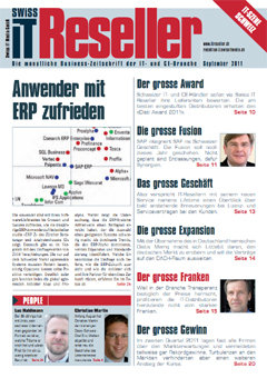 Swiss IT Reseller Cover Ausgabe 2011/itm_201109