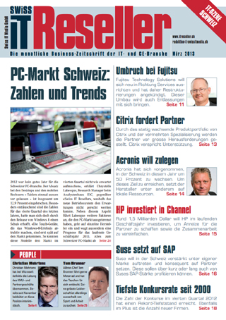 Swiss IT Reseller Cover Ausgabe 2013/itm_201303