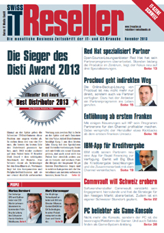 Swiss IT Reseller Cover Ausgabe 2013/itm_201311