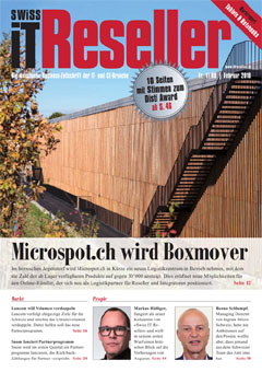 Swiss IT Reseller Cover Ausgabe 2018/itm_201801