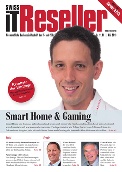 Swiss IT Reseller: Cover der Ausgabe 2019/05