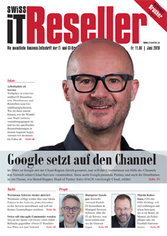 Swiss IT Reseller Cover Ausgabe 2019/itm_201906
