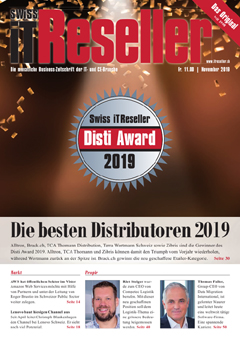Swiss IT Reseller Cover Ausgabe 2019/itm_201911