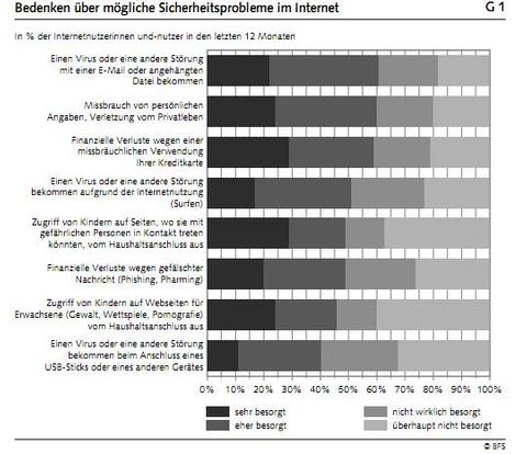 Schweizer User: Sicherheitsrisiko Internet