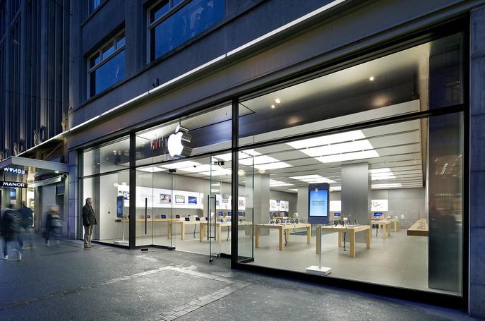 Apple-Stores bis Ende Mai geschlossen
