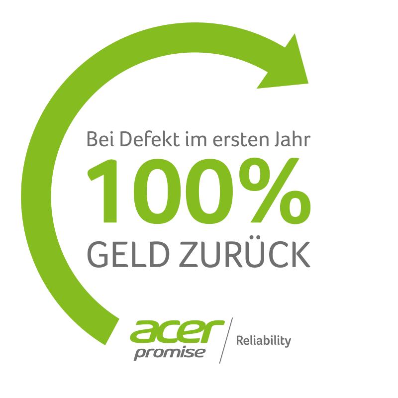 Acer baut Vertrauensgarantie aus und erstattet bei Defekt Kaufpreis zurück