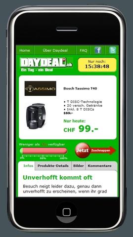 Daydeal.ch wird mobil