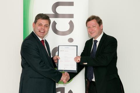 Green.ch erhält Zertifizierung für Datacenter Services