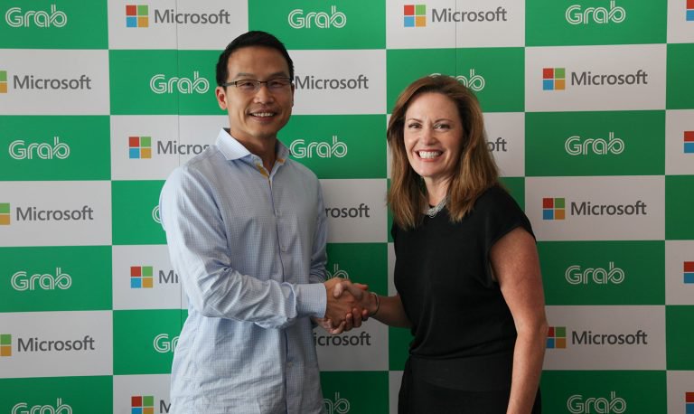 Microsoft schliesst strategische Partnerschaft mit Fahrdienst Grab
