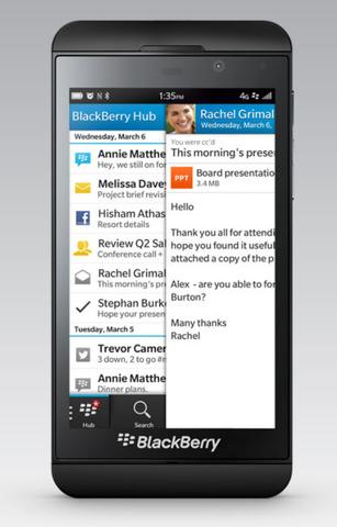 UK-Händler setzt 'tausende' Blackberrys pro Stunde ab