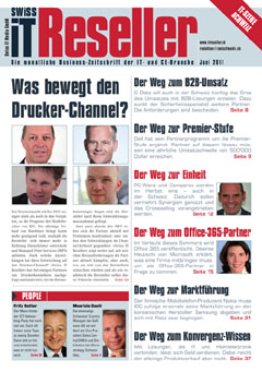 Swiss IT Reseller Cover Ausgabe 2011/itm_201106