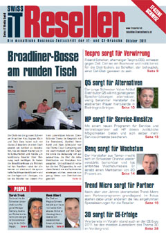 Swiss IT Reseller Cover Ausgabe 2011/itm_201110