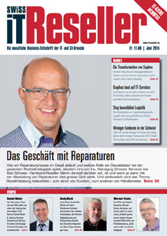 Swiss IT Reseller Cover Ausgabe 2015/itm_201506