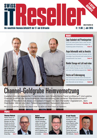 Swiss IT Reseller Cover Ausgabe 2015/itm_201507