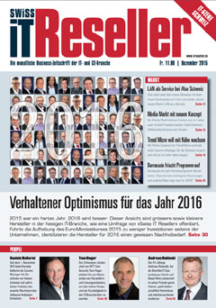 Swiss IT Reseller Cover Ausgabe 2015/itm_201512