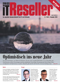 Swiss IT Reseller: Cover der Ausgabe 2019/12