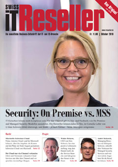 Swiss IT Reseller Cover Ausgabe 2019/itm_201910