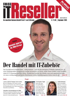 Swiss IT Reseller: Cover der Ausgabe 2020/09
