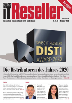 Swiss IT Reseller: Cover der Ausgabe 2020/11