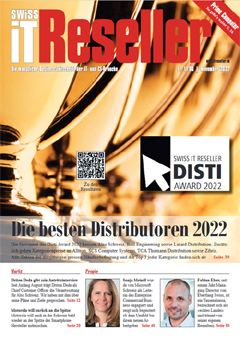 Swiss IT Reseller: Cover der Ausgabe 2022/11