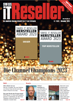 Swiss IT Reseller: Cover der Ausgabe 2023/11