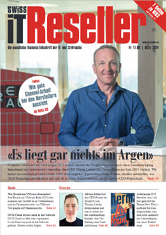 Swiss IT Reseller: Cover der Ausgabe 2024/03