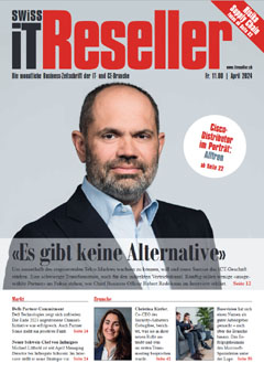 Swiss IT Reseller: Cover der Ausgabe 2024/04