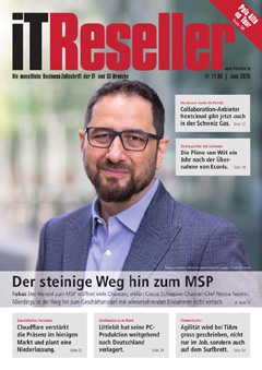 Swiss IT Reseller: Cover der Ausgabe 2025/06