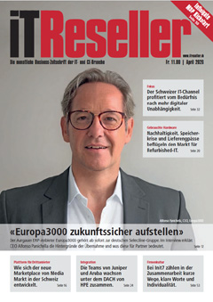 Swiss IT Reseller: Cover der Ausgabe 2026/04