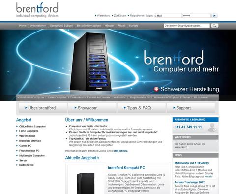 Schweizer PC-Bauer Brentford aktualisiert Online-Shop