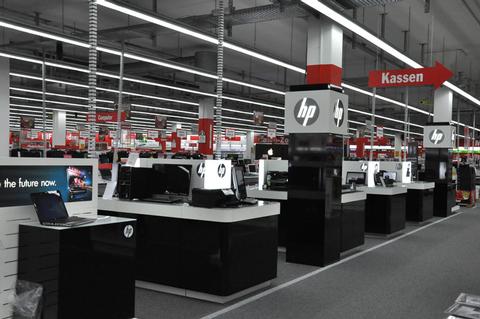 HP eröffnet Shops in Schweizer Media-Markt-Filialen
