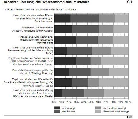 Schweizer User: Sicherheitsrisiko Internet