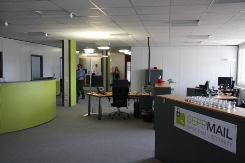 Seppmail zeigt neue Büros in Neuenhof