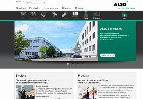 Also Schweiz mit aufgefrischtem Web-Portal 