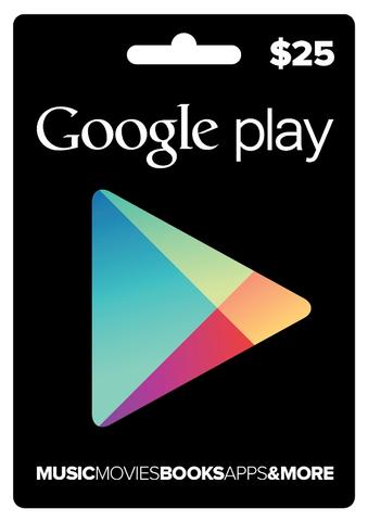 Google lanciert Geschenkkarten für Google Play