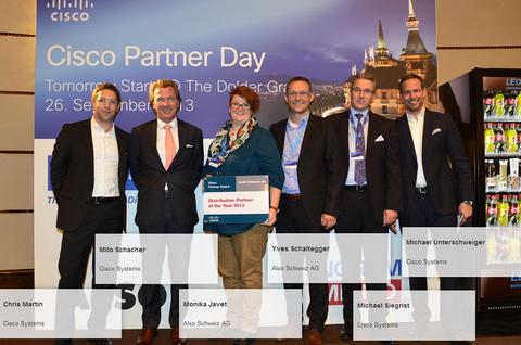 Cisco ehrt Schweizer Partner