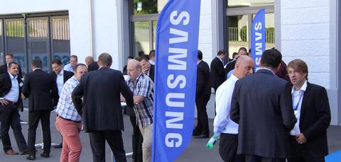 150 Besucher an Samsung Partner Event