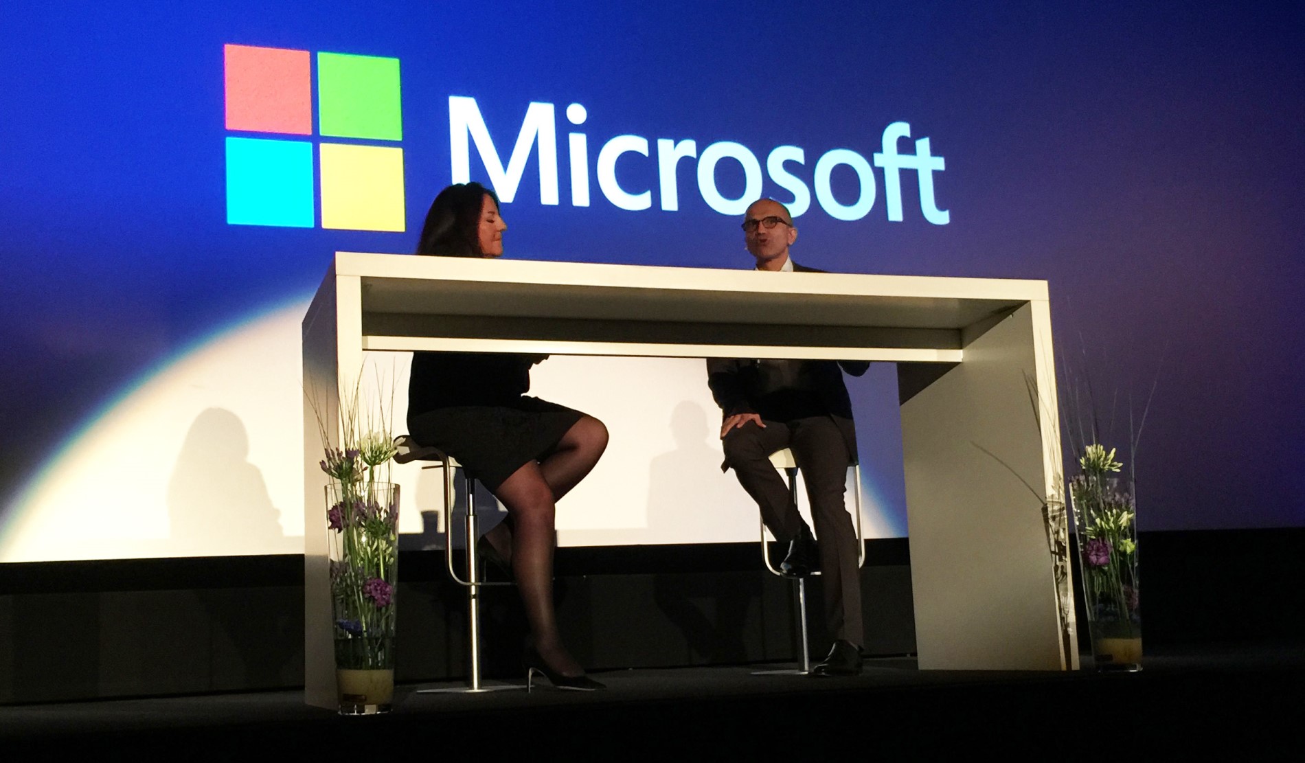 Im Kino mit Microsoft-Chef Satya Nadella