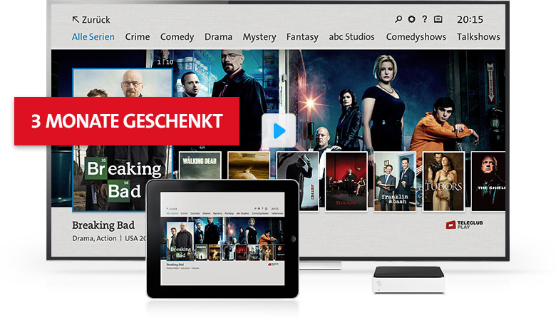 Swisscom tritt in Konkurrenz mit Netflix