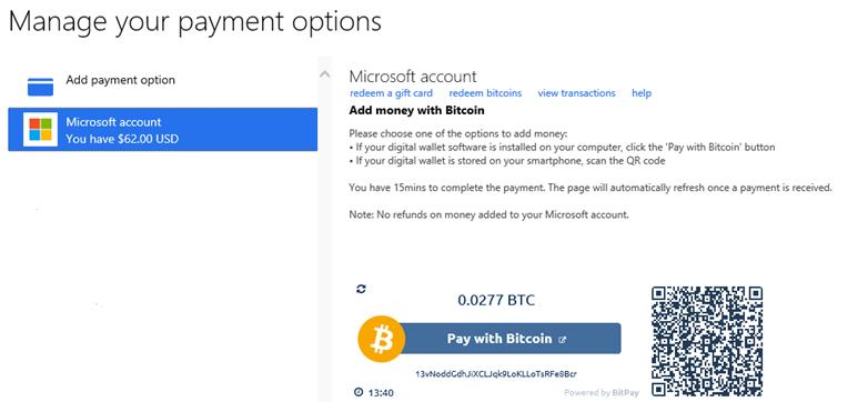 Mit Bitcoins Windows-Apps und -Games kaufen