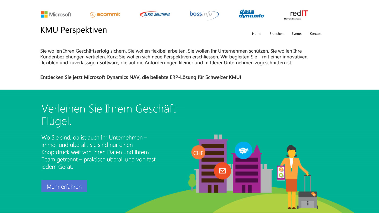 Acommit, Alpha Solutions, Boss Info, Data Dynamic, RedIT und Microsoft kooperieren