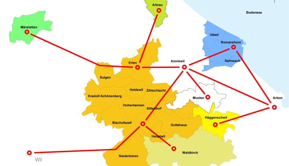 Quickline expandiert in die Ostschweiz