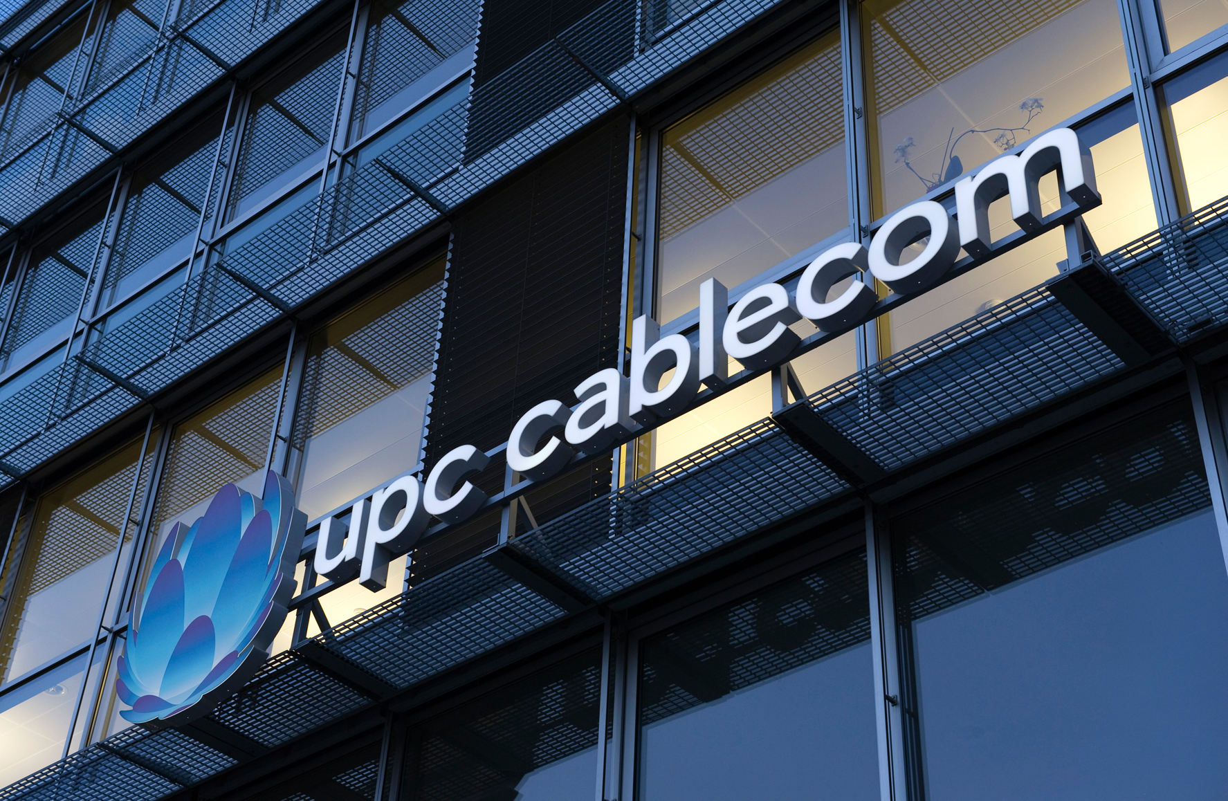 Cablecom von Sunrise angezeigt