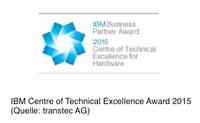 Transtec erhält von IBM Technical Excellence Award