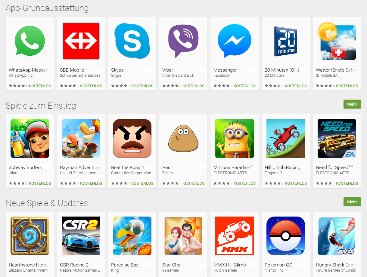 Jetzt halbiert auch Google die Play-Store-Kommission 