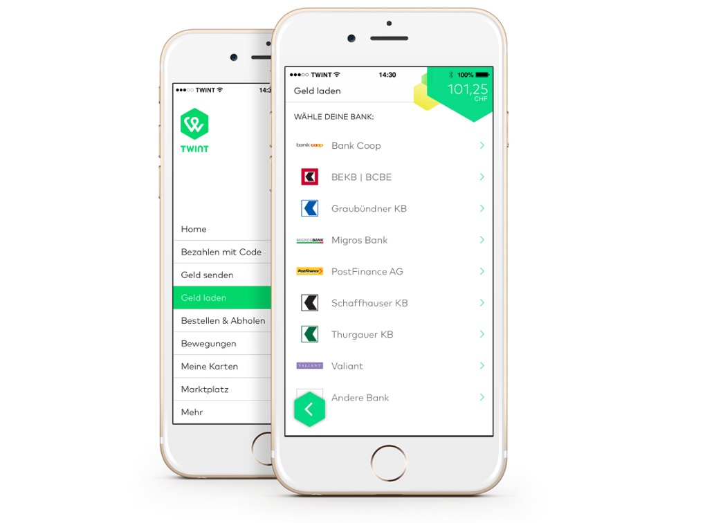 Sechs weitere Banken unterstützen Twint