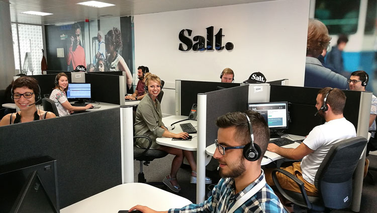 Salt liegt bezüglich Breitband-Kundenzufriedenheit vorne