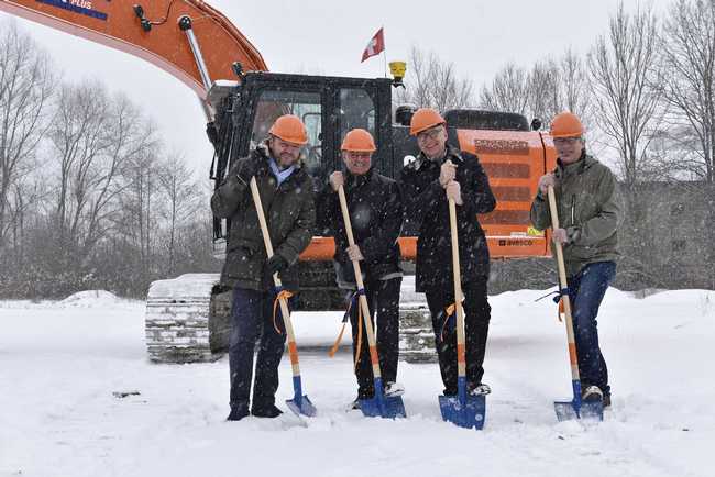 Spatenstich für Opacc-Neubau in Rothenburg