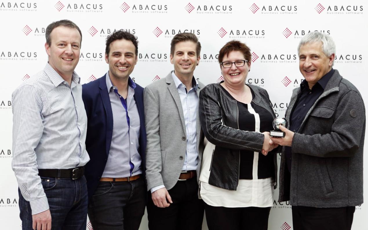 Abacus ehrt Axept als besten Vertriebspartner