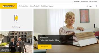 Neuer Webauftritt für Postfinance